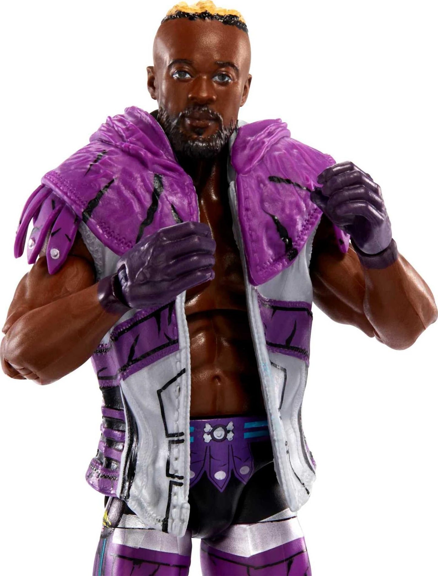WWE Kofi Kingston Elite Collection Action Figure, 6-inch Posable Collectible Gift for WWE Fans Ages 8 Years Old & Up
