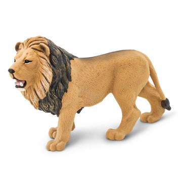 Safari Ltd. Lion Figurine - Realistic 5.5" Wildlife Figure - Educational Toy for Boys, Girls, and Kids Ages 3+