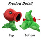 Suyudian 3 PCS PVZ Plant and Zombies Plush Plants Sets 1 2 Stuffed Soft Toys Classic Pea, Ice Pea, Fire Pea PVZ Figure Doll, Great Gifts for Boys