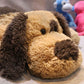 WEIGEDU Floppy Stuffed Dog Puppy Plush Toy, 20 inch, Brown