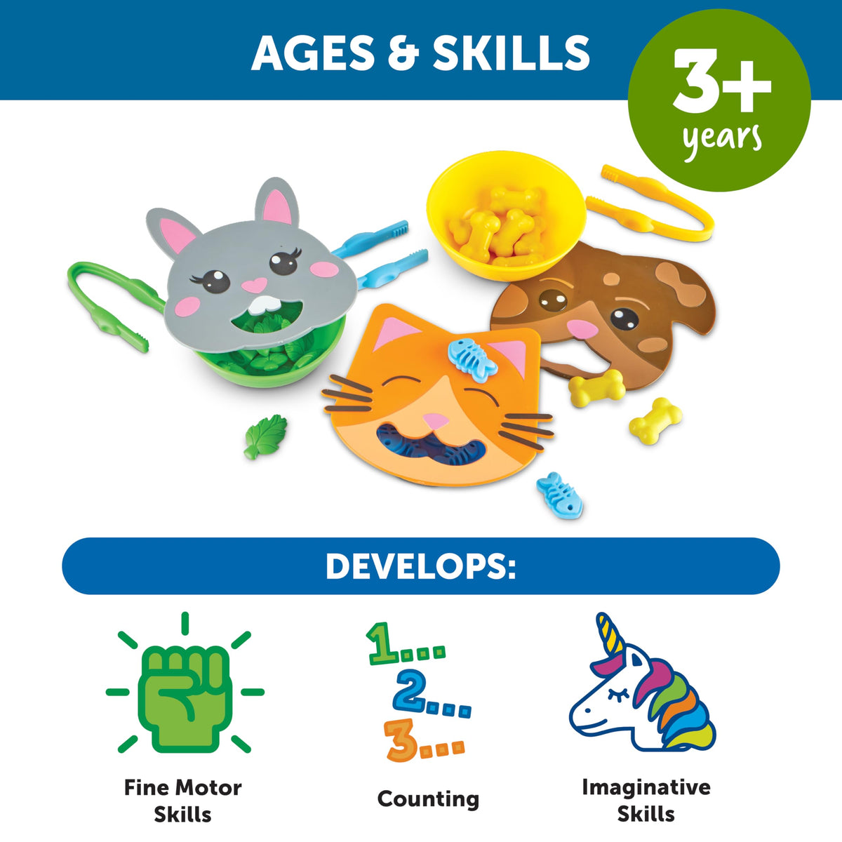 Learning Resources Fine Motor Feeding Friends