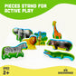 Big Discoveries Wooden Puzzle - Animal Wood Puzzles for Toddlers 2+ Years Old | Montessori Learning Puzzles for Kids - Great for Preschool Aged Boys