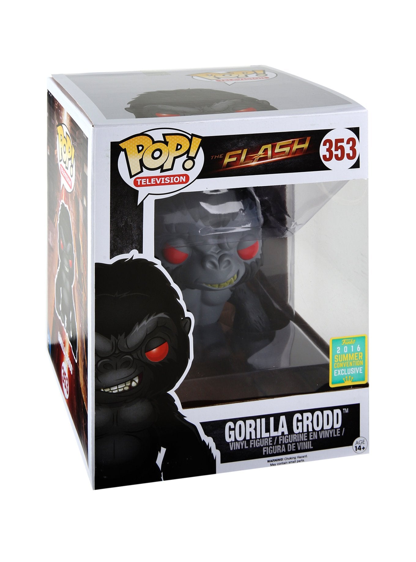 Funko Pop TV: The Flash - Gorilla Grodd 2016 Summer Convention Exclusive Vinyl Figure