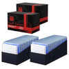 SummitFlare 400 Card Sleeves and Toploaders Bundle - 200 Rigid 3"x4" Toploaders + 200 Soft Penny Sleeves for Magic The Gathering, Sports and Trading
