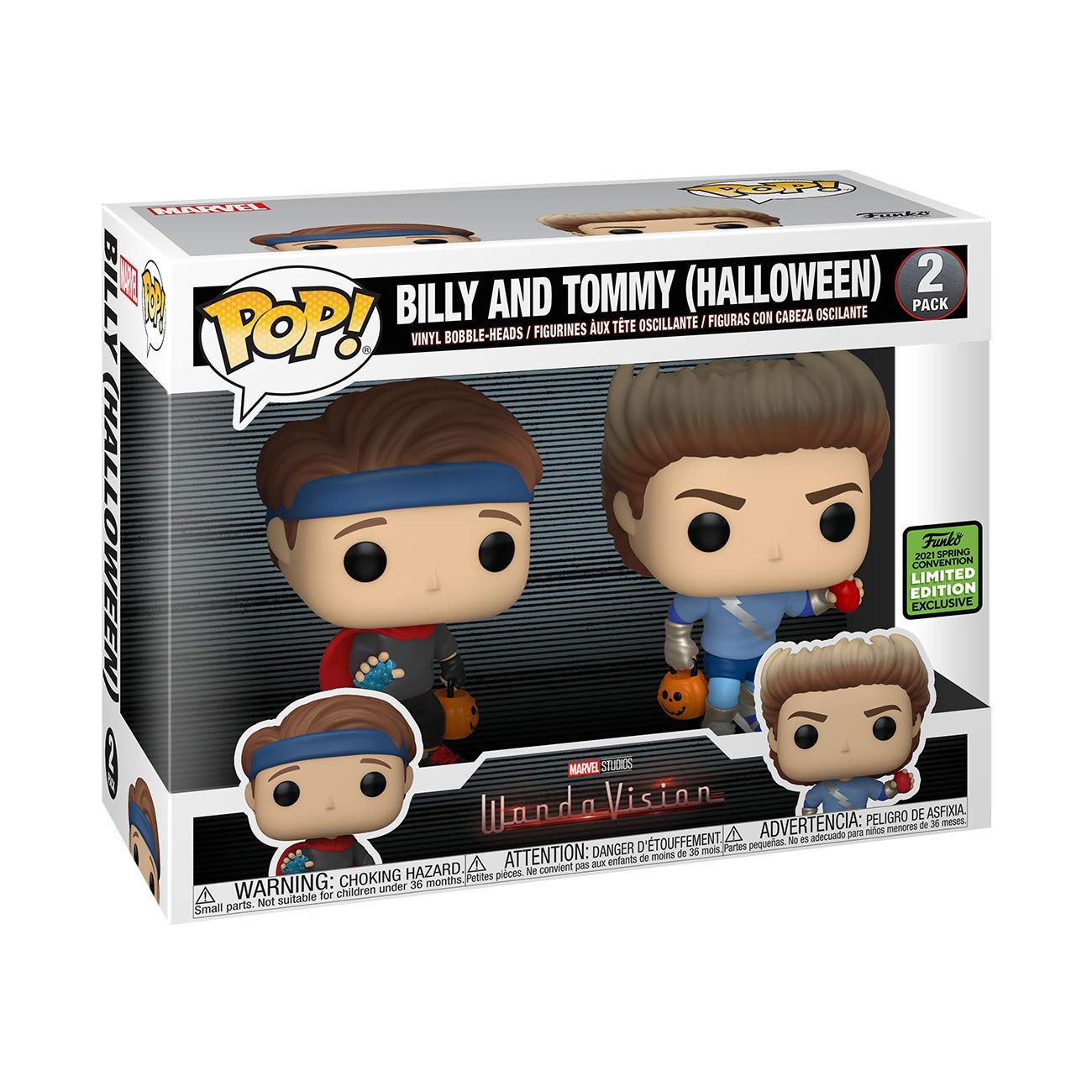 Funko Pop! Marvel: Wandavision - Billy and Tommy, Spring Convention Exclusive