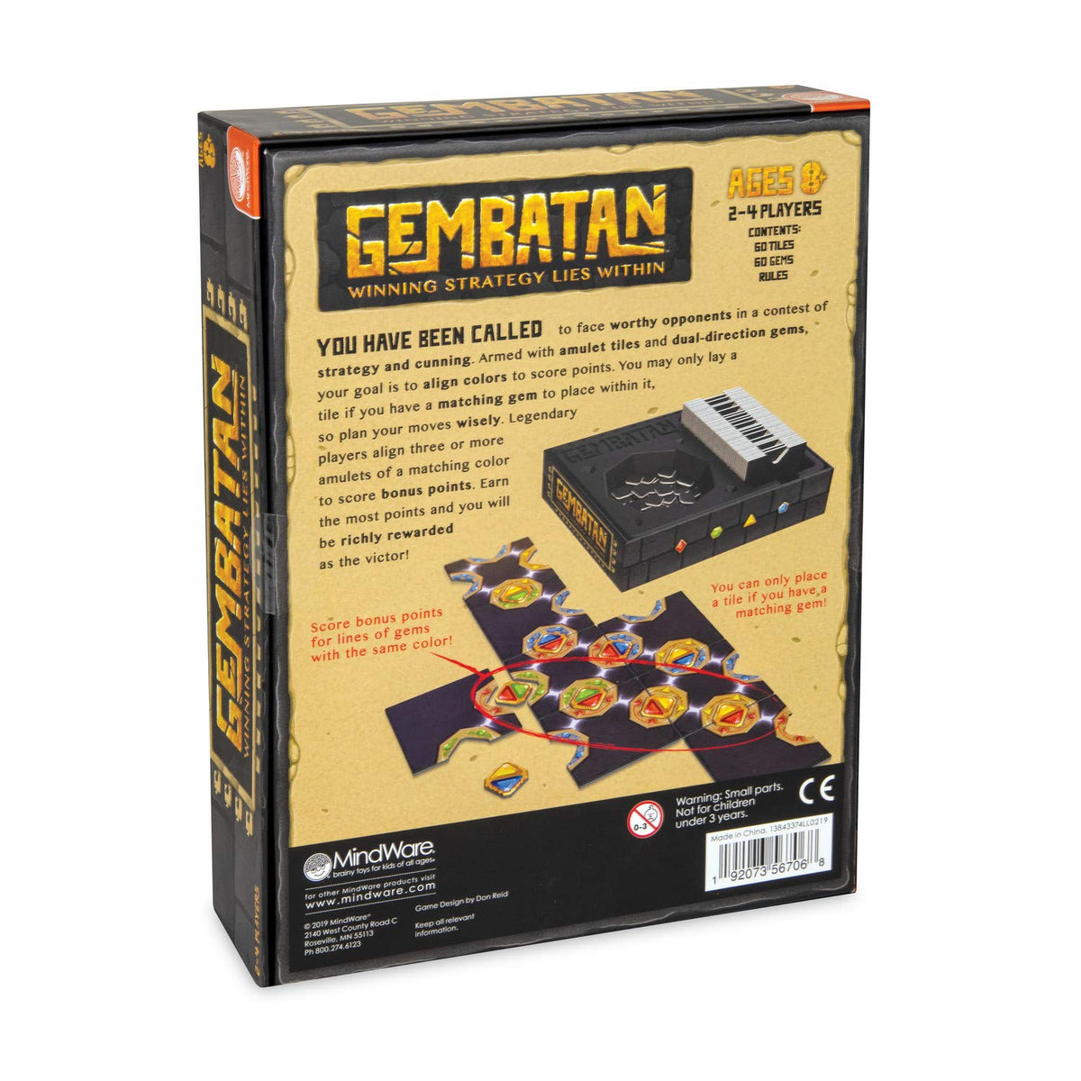 MindWare® Gembatan Matching Game Cards | Age 8+ | 2-4 Players | 1 Set