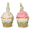 Peter Rabbit Cupcake Decoration - Party Supplies and Baby Shower Essentials - Set of 12 Pieces Cupcake Topper and 24 Pieces Cupcake Wrapper