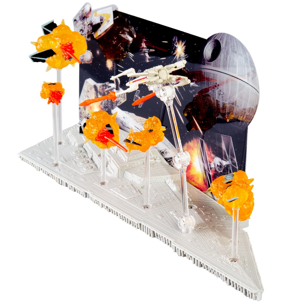 Hot Wheels Star Wars Starship Battle Scenes Play Set