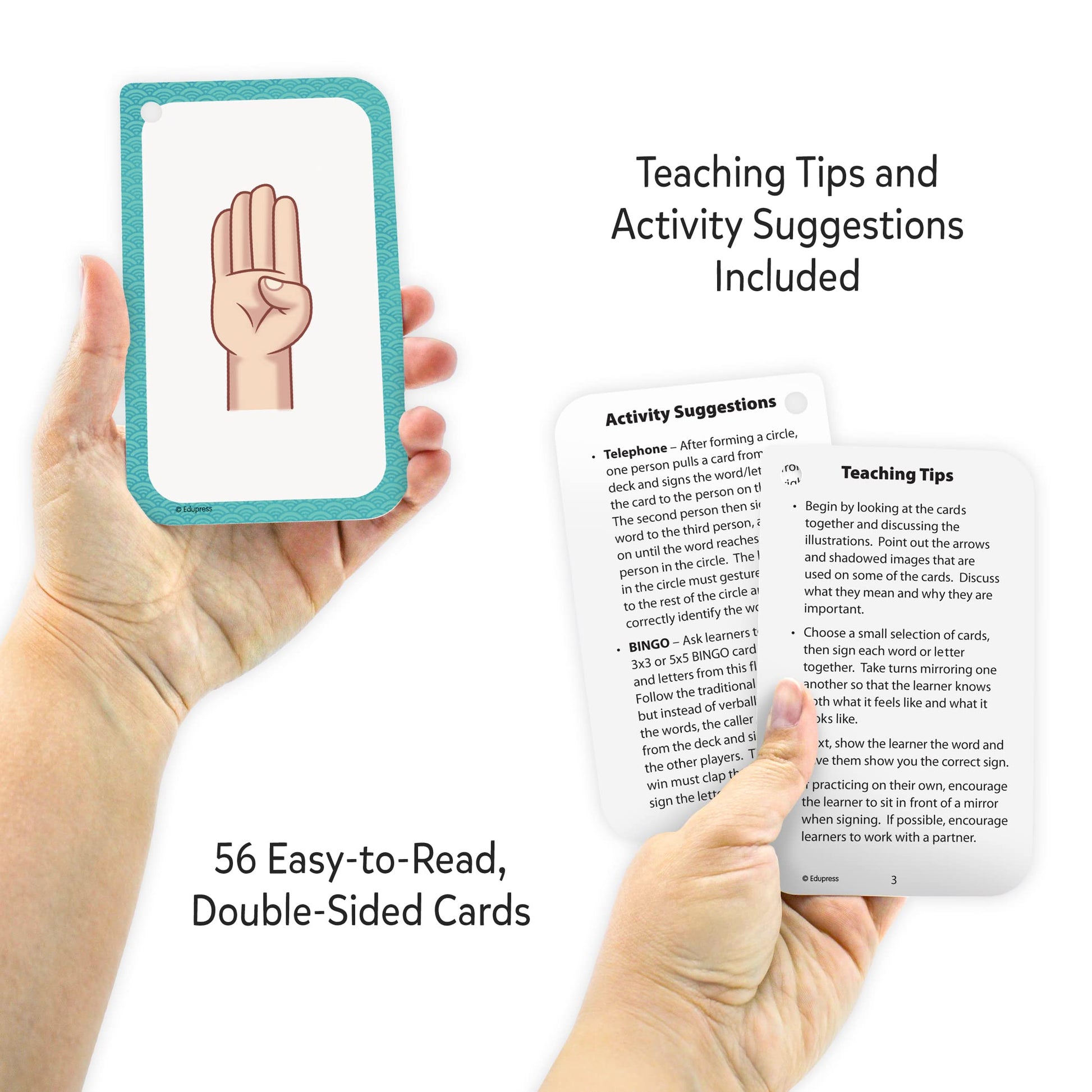Sign Language Flash Cards (EP62076)