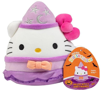 Squishmallows 5-Inch Halloween Hello Kitty Jazwares Mini Plush