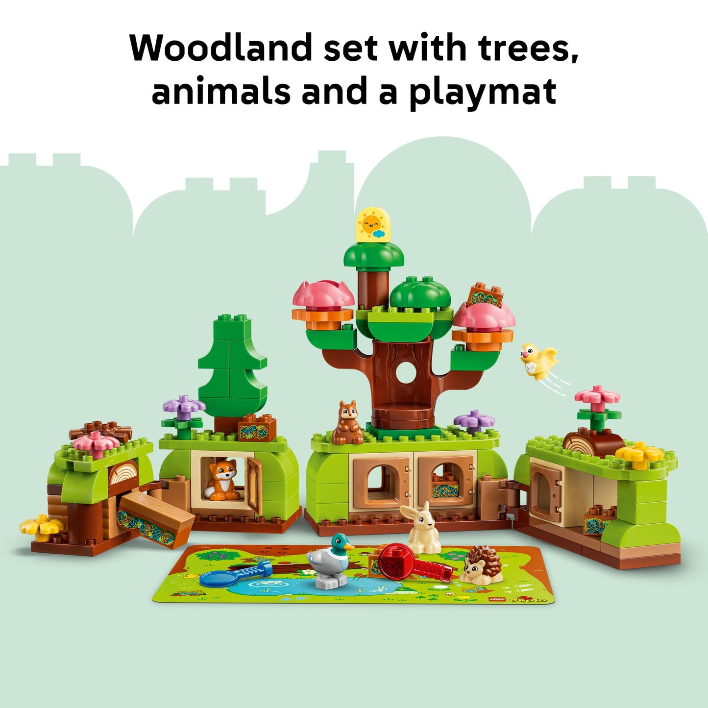 LEGO DUPLO Town Discovery Forest with Wild Animals 10480