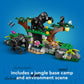 LEGO City Jungle Explorer Helicopter Toy at Base Camp - Kids Toy Adventure Building Set for Boys & Girls, Ages 8+ - with 5 Minifigures & Gorilla