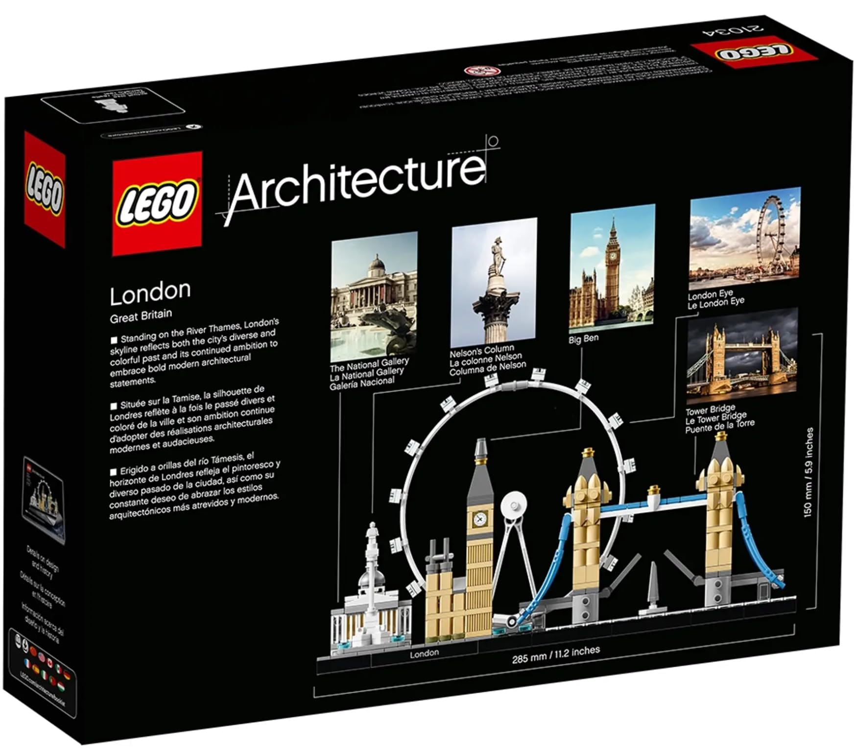 LEGO Architecture 21034 London Skyline Collection（468 Pieces
