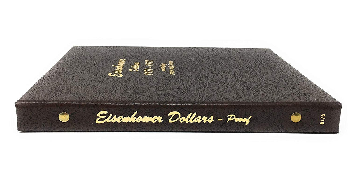 Dansco US Eisenhower Dollar Coin Album 1971 - 1978 with Proof #8176