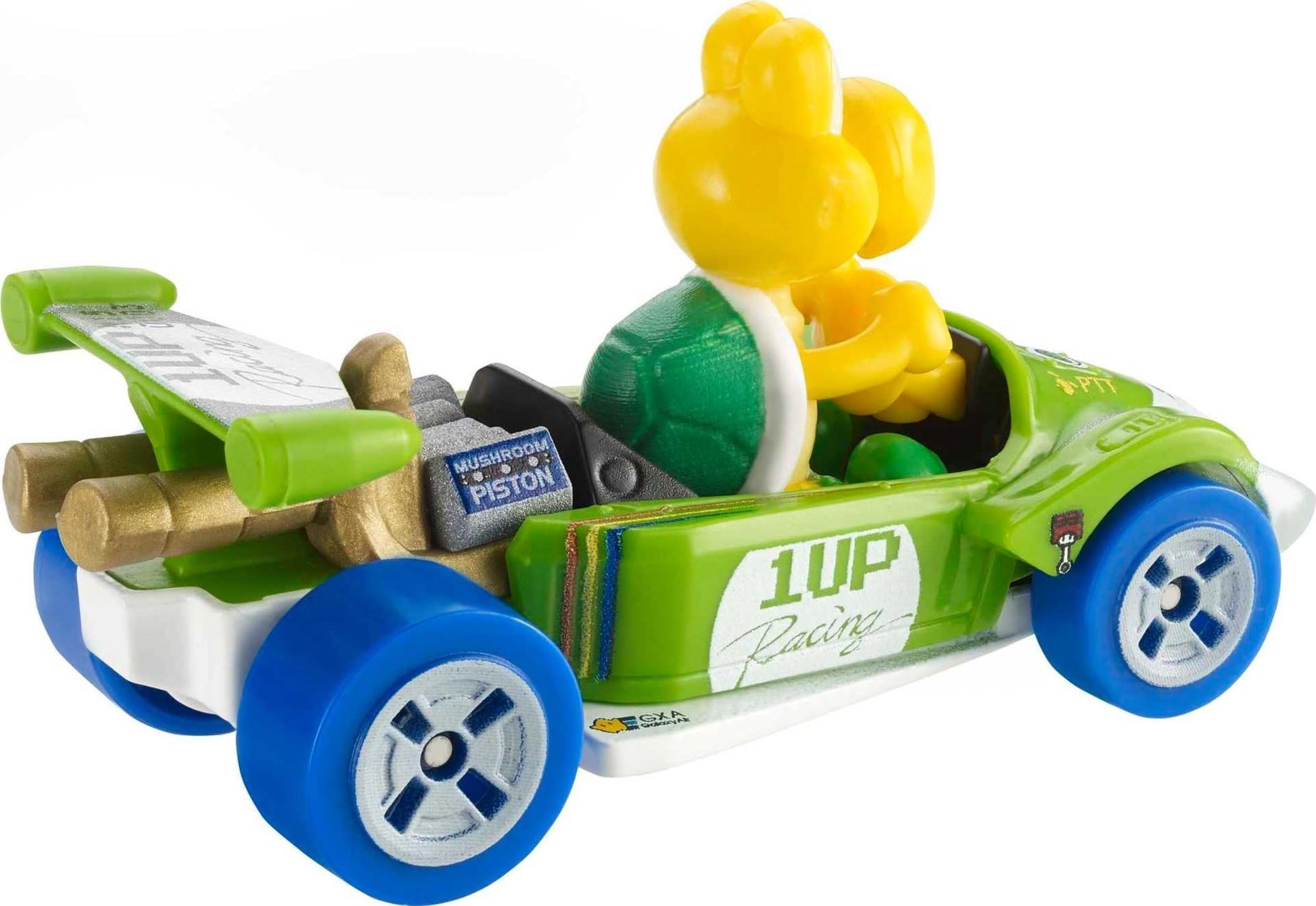 Hot Wheels Mario Kart Toy Vehicle, 1:64 Scale Die-Cast Replica with a Favorite Character, Optimized for Track Racing or Stunting (Styles May Vary)