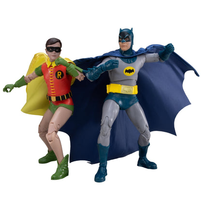 McFarlane Toys-DC Multiverse Batman and Robin (Batman Classic TV Series) 7in Action Figure 2 Pack McFarlane Collector Edition #5