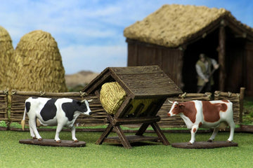 WarLock Tiles: Accessory - 4D Settings Medieval Farmer