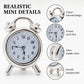 Miniature Alarms Dollhouse Decoration Accessories, 1/12 Scale, 1:12 Scale Miniature Scene Dollhouse Ornaments Decorative Accessory,Clock for DIY Craft