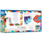 eeBoo Floor Head to Toe Dominoes - Dinosaurs 28 Piece Matching Game, Colorful Dinosaur Tiles, Screen-Free Fun for Kids Ages 3 and up