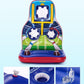 Inflatable Football Toss Pool Games Set, Fun Pool Float Toys for Kids Teens