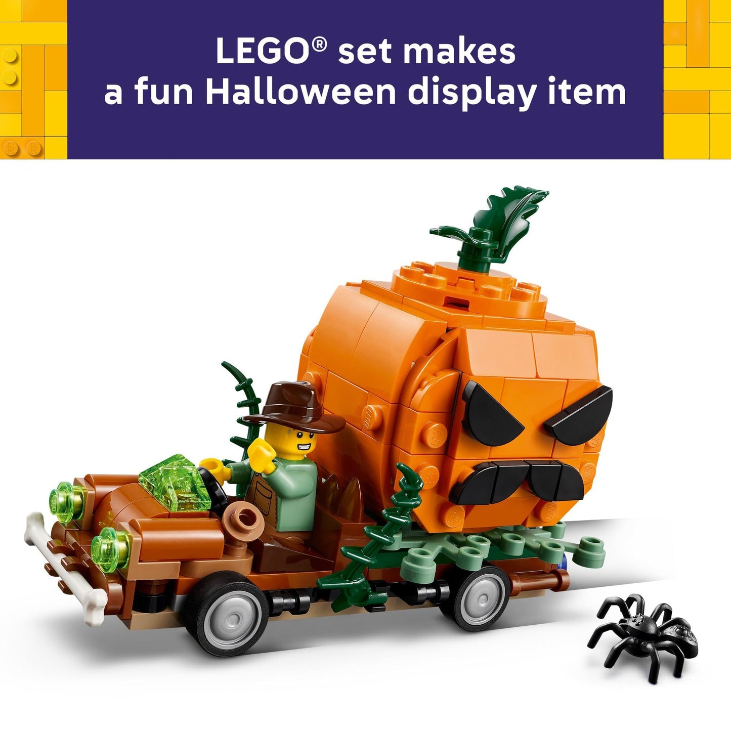 LEGO Jack-O'-Lantern Pickup Truck 40822