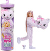 Barbie Cutie Reveal Doll & Accessories, Cuddly Series Kitten