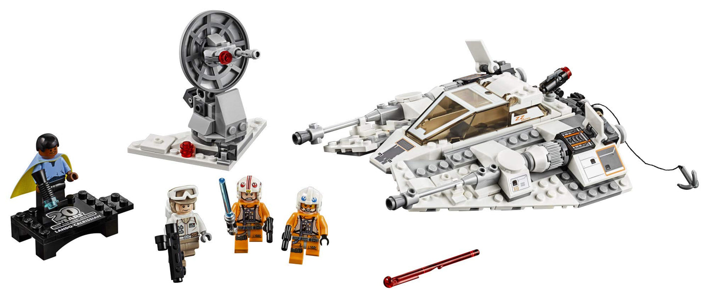LEGO Star Wars: The Empire Strikes Back Snowspeeder - 20th Anniversary Edition 75259 Building Kit, New 2019 (309 Pieces)