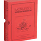 WS Game Company Monopoly Junior Vintage Bookshelf Edition: Linen Fabric-Wrapped Book Case - Classic Monopoly Jr. Board Game for Family Game Night (2-4