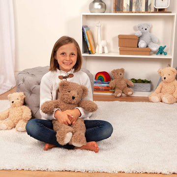 Vermont Teddy Bear 13" Brown Stuffed Animal | USA Bear Hospital Care