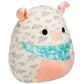 Squishmallows Rosie Pig 12 Inch Plush Official Jazwares Ultra-Soft Stuffed Animal Pillow, Cute Farm Toy with Bandana Collectible Cozy Cuddle Buddy