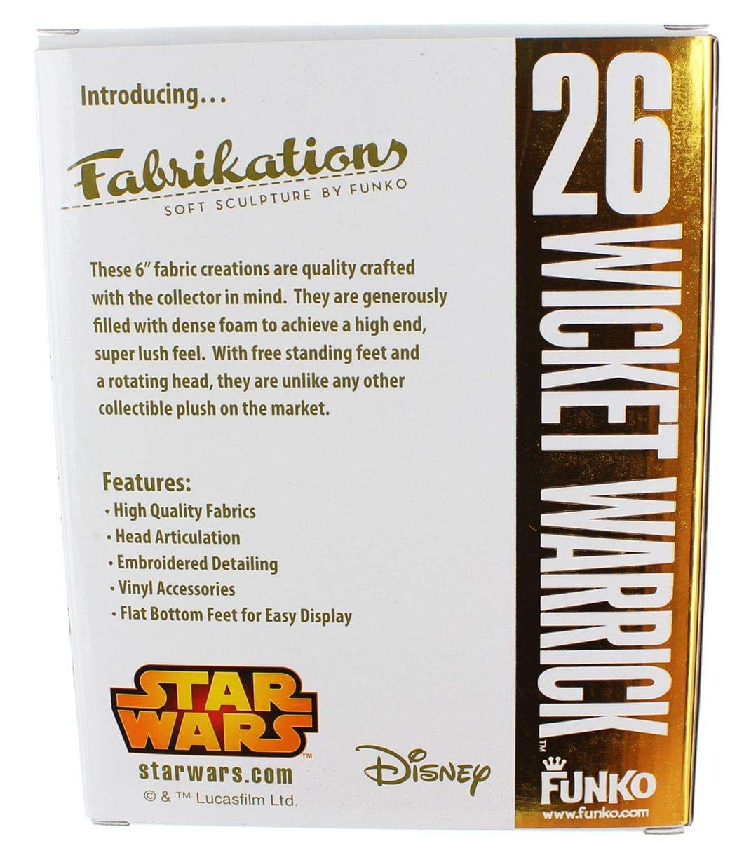 Funko Fabrikations: Star Wars - Wicket Action Figure