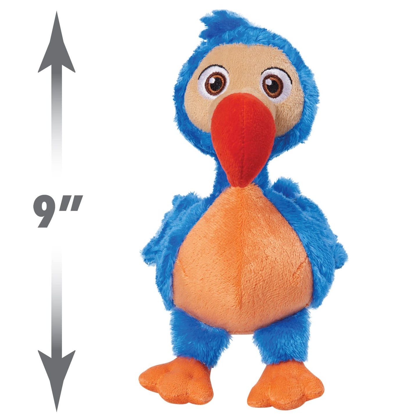 Just Play Netflix Ridley Jones Collectible Plush Dudley Toy, 8-Inch Stuffed Animal, Dodo Bird, Kids Toys for Ages 3 Up