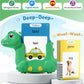 Spanish and English Talking Flash Cards for Kids, 510 Words, Dino Shaped