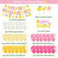 Lemon Party Decorations Happy Birthday Banner Lemon Garland Lemonade Cake Topper Cupcake Toppers Balloons for Lemonade Theme Birthday Party Supplies