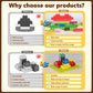 Building Blocks Set for Kids with Baseplate Big Building Bricks 101Pcs Classic Bulk Sensory Toy for Kids Toddlers Boys Girls 15 Random Colors Birthday