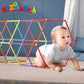 ZOZOPLAY Straw Constructor STEM Building Toys 800 Piece Straws and Connectors Building Sets Colorful Motor Skills Interlocking Plastic Engineering