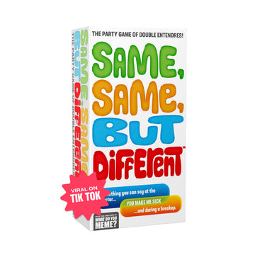Same Same But Different by Relatable, Adult Games for Game Night Social Gatherings, Includes 350 Cards, 8 Dry Erase Markers, 8 Dry Erase Cards,