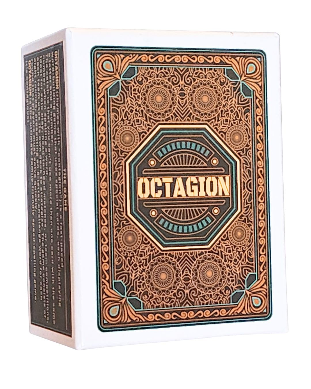 Octagion | Clever Word Card Game Based on Deduction & Pattern Recognition | Play Solo, Head-to-Head or Teams | Family-Friendly Speed-Spelling Game |