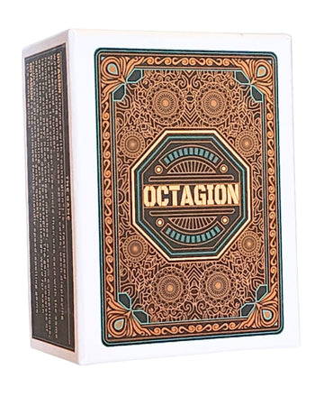 Octagion | Clever Word Card Game Based on Deduction & Pattern Recognition | Play Solo, Head-to-Head or Teams | Family-Friendly Speed-Spelling Game |