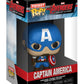 Funko Pop! Pocket Pop and Tee: Marvel - Captain America, Kids Extra Small