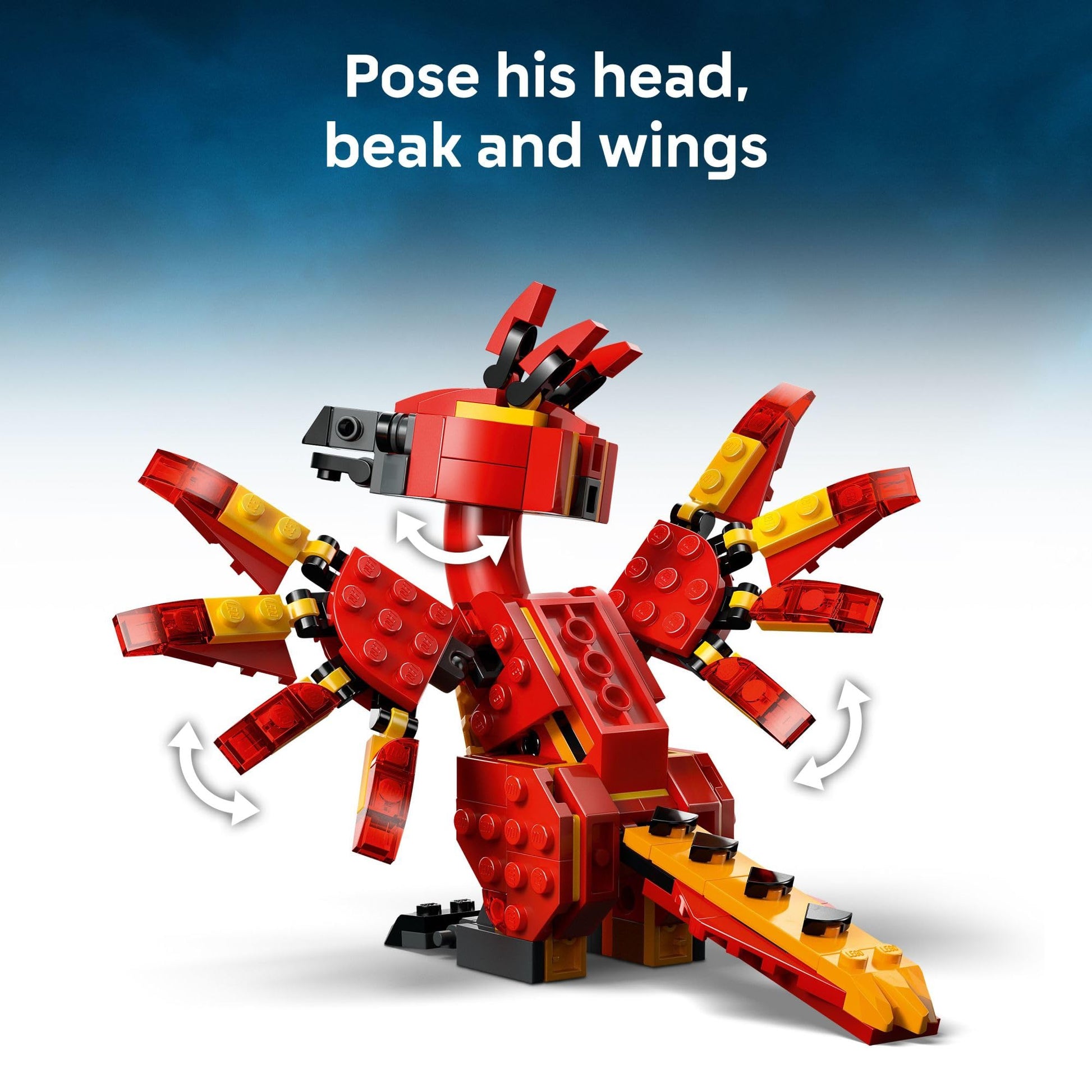 LEGO Harry Potter Fawkes: Dumbledore’s Phoenix Kids Toy - Building and Learning Toy for Pretend Play - Harry Potter Collectible for Boys and Girls
