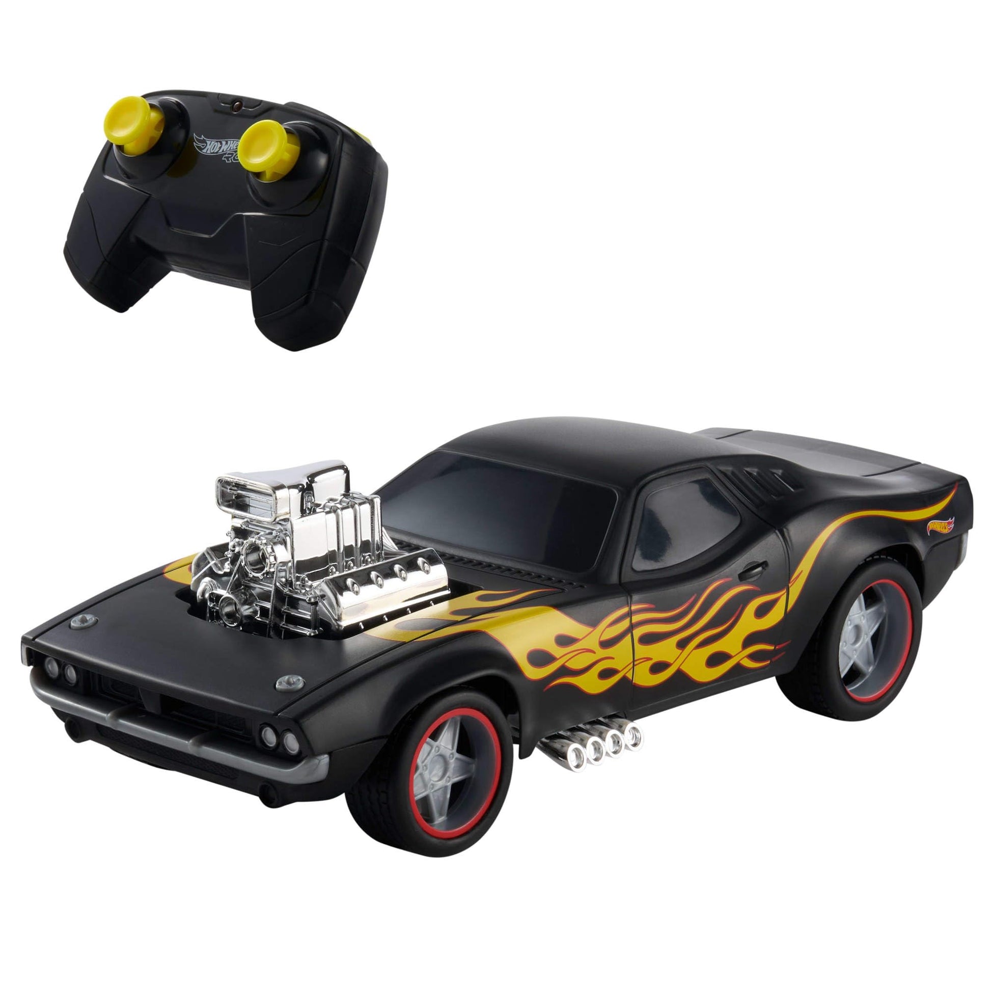 Hot Wheels 1:16 Scale Remote-Control Rodger Dodger Toy Car