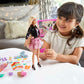 Barbie Advent Calendar Doll (12-in), 24 Surprises Including Day-to-Night Trendy Clothing & Accessories, Festive Holiday Themed Packaging for Kids 3 to