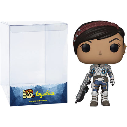 Funko K a i t D i a z : P o p ! Games Vinyl Figurine Bundle with 1 Compatible 'ToysDiva' Graphic Protector (475-37427 - B)