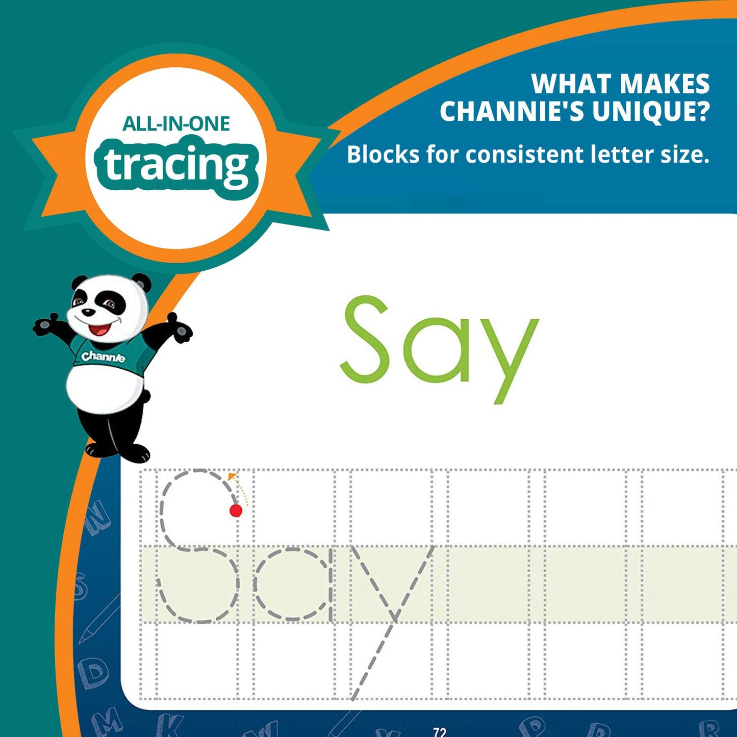 Channie’s Visual Dry Erase Flashcards for Pre-K Through First Grade Students’ to Learn to Trace, Practice &Write Their First 100 Sight Words, Ages 3+