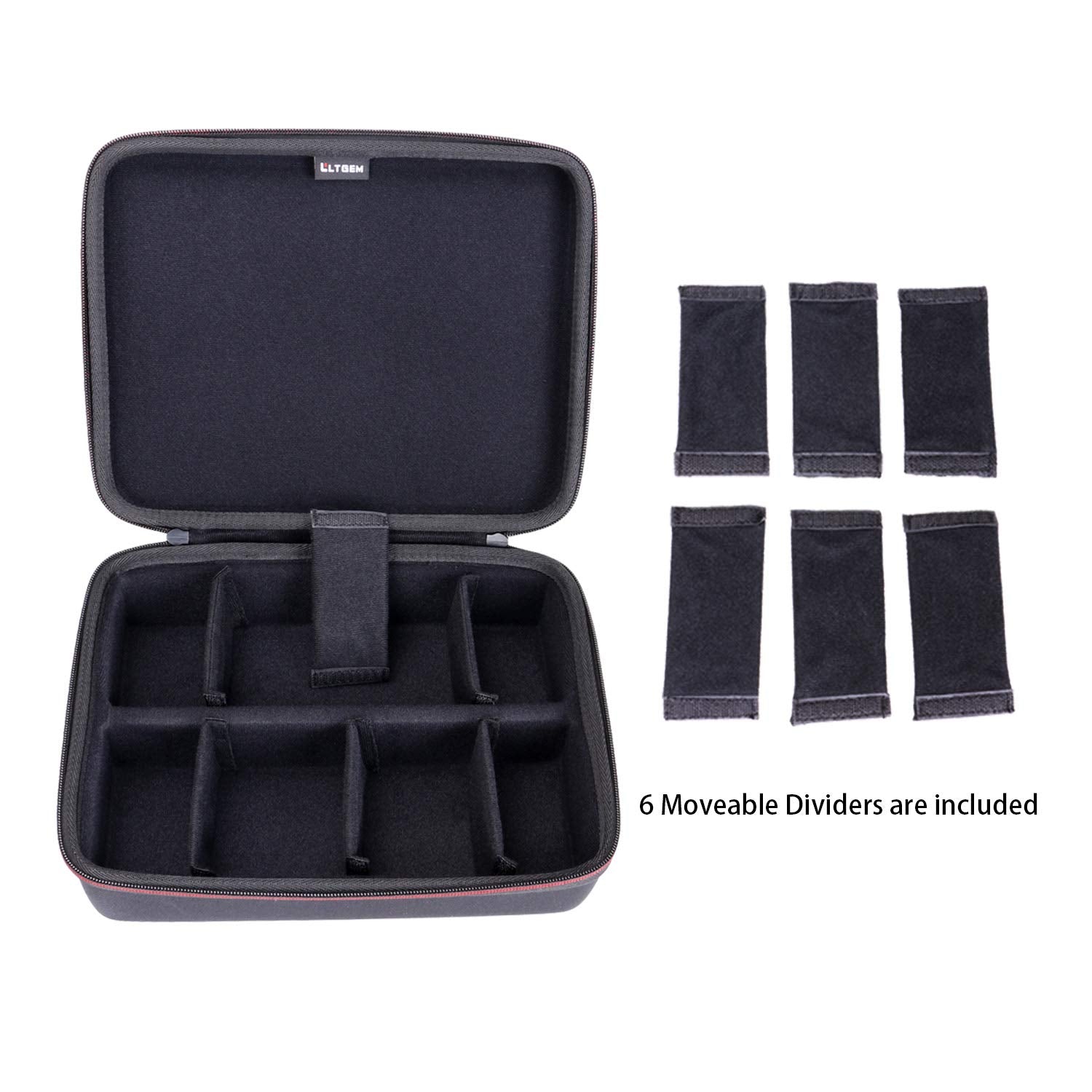 LTGEM Card Game Case Compatible with Cards Against Humanity/Magic The Gathering/UNO/Pokemen/Baseball/Football Cards 1800+, Trading Card Storage Box
