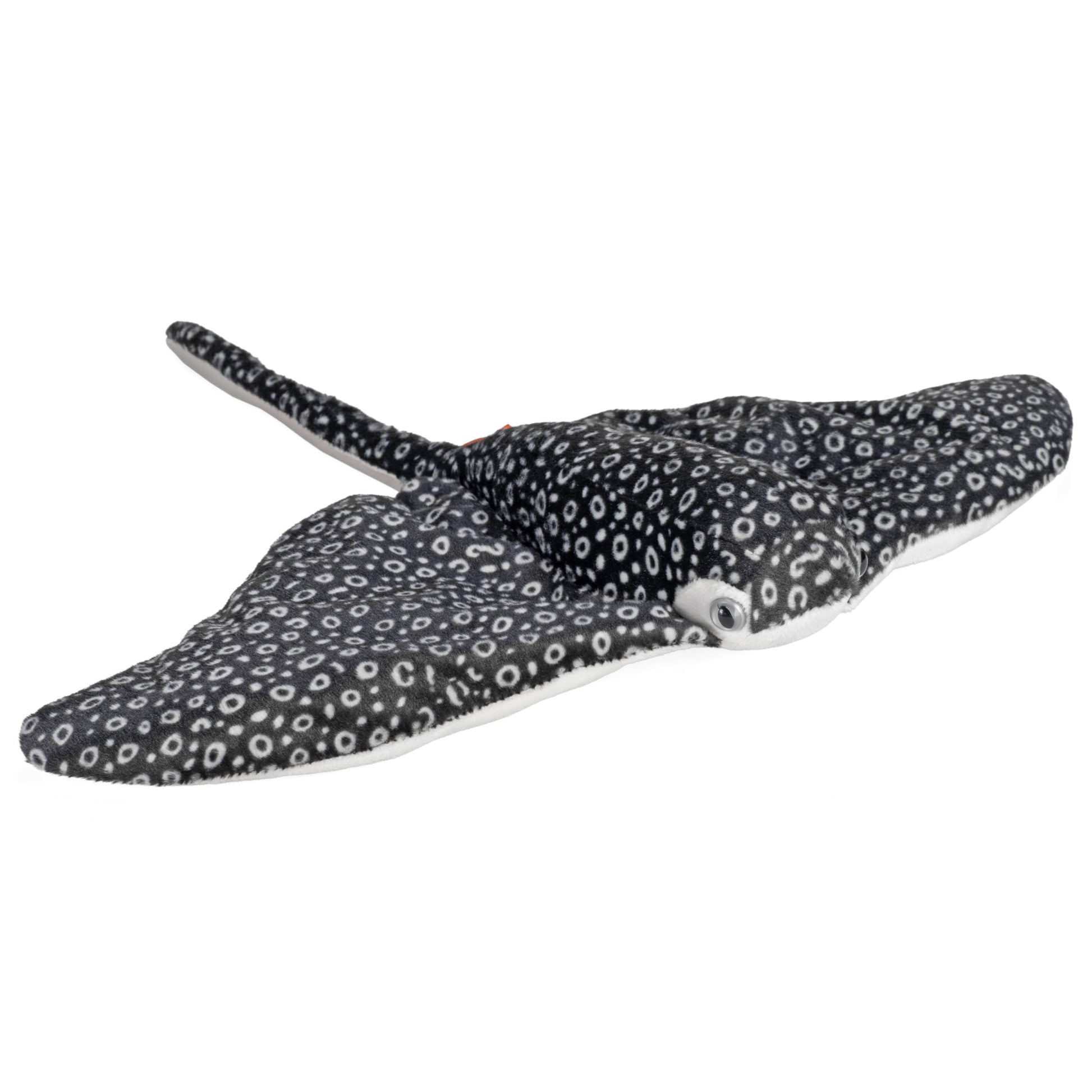 Wild Republic Spotted Eagle Ray Plush, Stuffed Animal, Plush Toy, Gifts for Kids, Cuddlekins 20 inches