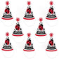 Big Dot of Happiness Happy Little Ladybug - Cone Happy Birthday Party Hats for Kids and Adults - Set of 8 (Standard Size)