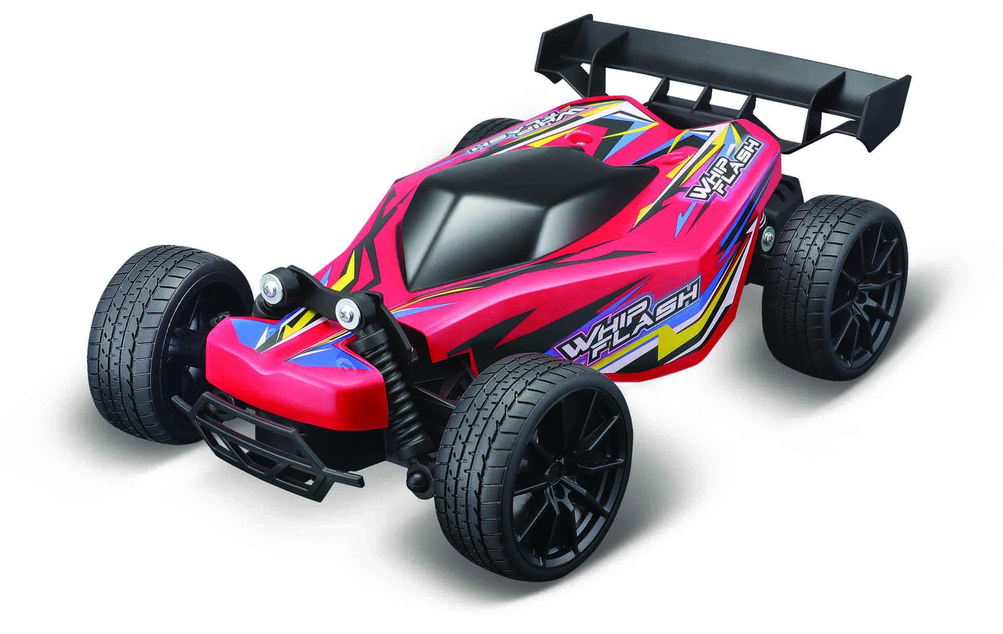 Maisto Tech R/C 2.4 GHz WhipFlash Light-up Buggy, Red