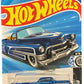 Hot Wheels Custom '53 Cadillac Die-Cast Car, Blue, Rod Squad Series 9/10, 139/250